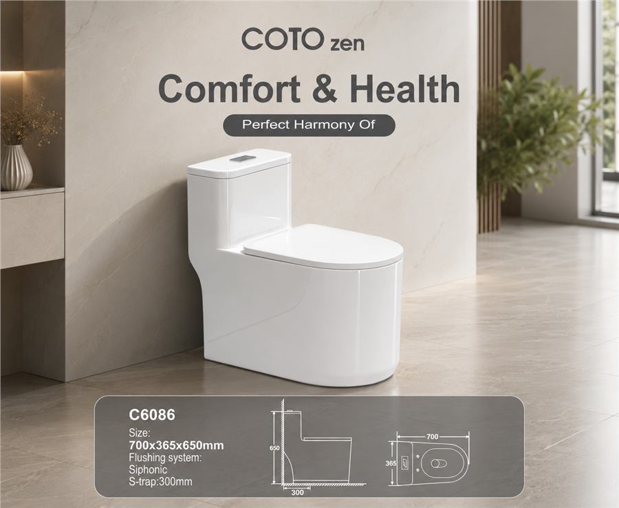 Bồn cầu một khối COTOzen C6086